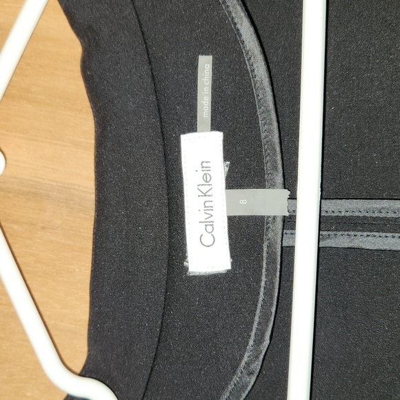 Ladies Collar-less Black Blazer from Calvin Klein - Picture 2 of 5